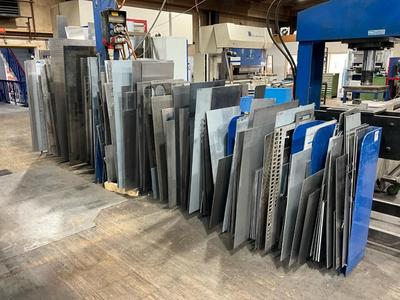 Overview picture of sheet/plate material